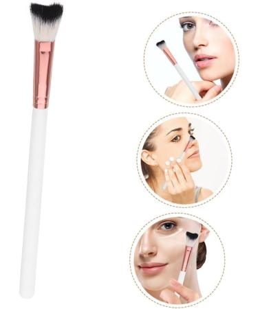 BELLIFFY Fish Tail Brush Highlighter Brush Blush Brush Highlighters Foundation Brush Makeup Brushes White 18.50X1.00X1.00CM White - Buy Online on SooperMarket.com
