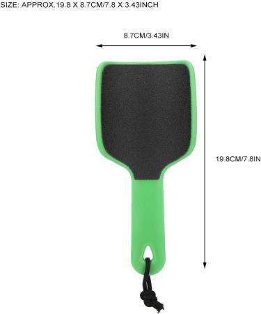 Curved Foot File Eurobuy Double-Sided Pedicure Foot File Plastic Dead Skin Foot File Callus Remover with Handled Grip Foot File Pedicure Rasp for Exfoliating Removing Dead Skin Tools Green - Buy Online on SooperMarket.com