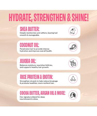 FoxyBae Conditioner Bar - Biotin Rice Protein Coconut Oil & Jojoba Oil - Sulfate & Paraben Free - Solid Hair Conditioner for Men & Women - 2 oz - Buy Online on SooperMarket.com