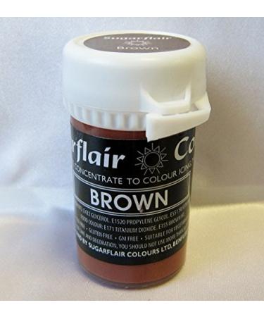 Brown Sugarflair Spectral Concentrated Pastel Paste Colour