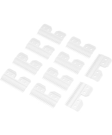 BEAUY 10Pcs/Lot Replaceable Ceramic 18 Teeth Pet Ceramic Clipper Cutting Blade for Oster A5 Series - Buy Online on SooperMarket.com