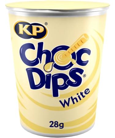Chocolate White Biscuit Stick & Choc Dip 28g - Bundle Consisting of KP Dips White Chocolate 4 Pack - Buy Online on SooperMarket.com