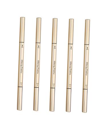 NOLITOY 5pcs Double Ended Eyebrow Pencil Eyebrow Powder Very Fine