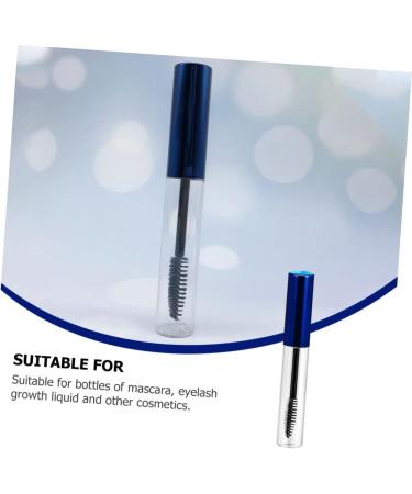 WOONEKY 10pcs Mascara Bottle Eyelash Tubes Eyelash Wands Cosmetic Makeup Brush Mascara Clear Plastic - Buy Online on SooperMarket.com