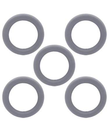 Yuanshenortey 5Pcs 65mm Silicone Case DIY Baby Chewable Nursing Teething Shower Gifts
