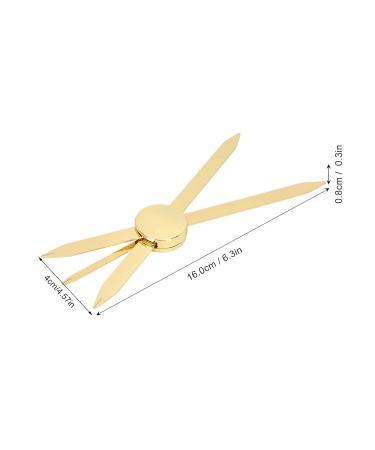 Eyebrow Ruler - Adjustable Stainless Steel Brow Measuring Tool for Accurate Positioning | Gold Design | International Shipping - Buy Online on SooperMarket.com