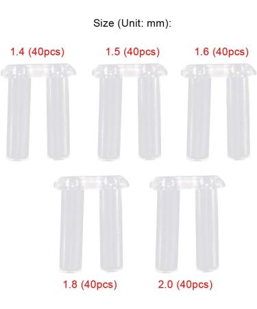 Eyeglasses Buckle Plastic Plug Rimless Good Durability Plastic Plug Easy Glasses Equipment Accessories Suitable for Family Home Accessories - Buy Online on SooperMarket.com
