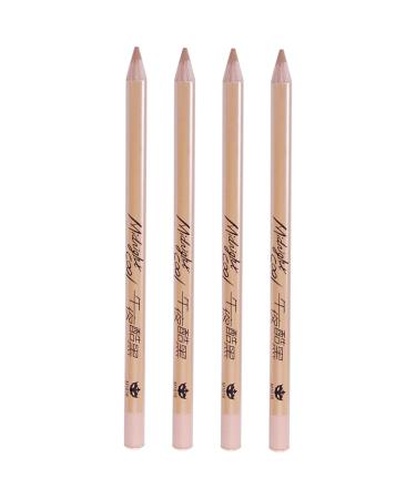 MUSISALY 4pcs Concealer Pen Concealer for Makeup Concealer for Dark Circles Concealer for Marks Makeup Concealer Women Makeup Supplies Concealer for Freckle 1 g (Pack of 1) Assorted Color