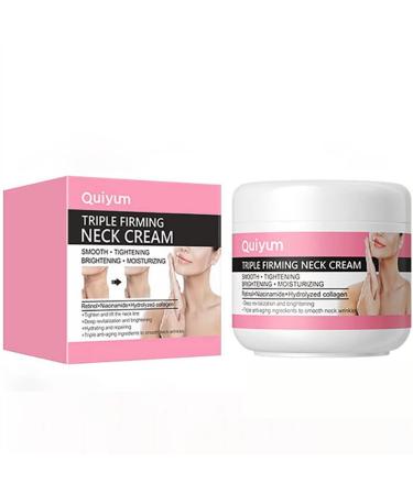 Neck Cream Travel Size Mini Wrinkle Remover Firming Smooth Skin Anti-Wrinkle Anti-Aging Moisturizing Nourishing Beauty Fast-Absorbing Non-Greasy Spring Summer Autumn Winter Neck Care