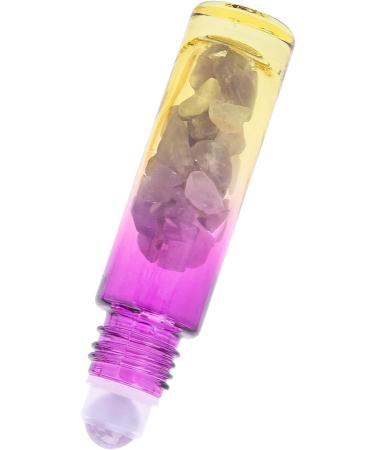 Roller Bottle Glass Essential Oil Bottle for Travel for Hotel for Family for Home (10ML red and yellow gradient essential oil bottle) - Buy Online on SooperMarket.com