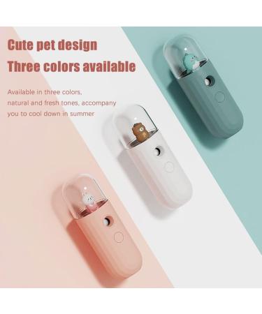 Jorzer Nano Facial Mister - Portable Cool Mist Sprayer for Hydrating & Moisturizing - White 20ml - Buy Online on SooperMarket.com