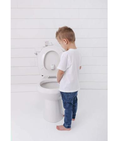 Toddler Target Adjustable Potty Toilet Bowl Training Learning Easy Fast Fun Motion Sensor Activated Bullseye Illuminated Laser Beam Nightlight - Buy Online on SooperMarket.com
