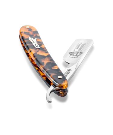 Dovo Barbarossa Razor - 5/8 Carbon Steel Round Head Barber Knife | Dovo Solingen Whole Hollow Cut - Buy Online on SooperMarket.com