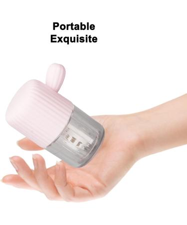Contact Lens Cleaner - Mini Portable Wash Box for Home Use (Pink) | International Shipping Available - Buy Online on SooperMarket.com