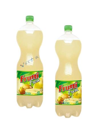 Frutti Fresh Fresh Drinks Varied Flavored Refreshing Taste - 2Litre (6 Frutti Fresh Pear) Frutti Fresh Pear 6