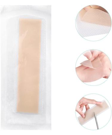 5Pcs Silicone Scar Sheets | CICA Care Gel Sheet for Surgery, Injury, Burns Scars | Wound Repair Dressings - Buy Online on SooperMarket.com