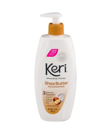 Keri Nourishing Whole Body Therapy Lotion Shea Butter 15 OZ