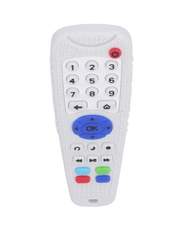 Silicone Baby Teething Toy - Beige Remote Control Teether with Bright Colors for Daily Use - Buy Online on SooperMarket.com