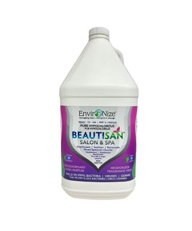 Beautisan Spa & Salon Cleaner & Disinfectant - Made of Hypochlorous Acid (HOCL) - Multipurpose & All Purpose Cleaner Sanitizer & Deodorizer for Floors Surface Furniture & More