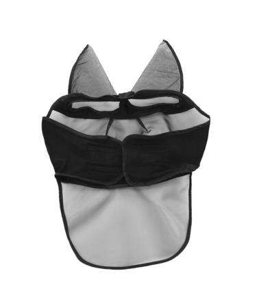 Kisangel Pet Horse Horse Fly Covering Fly Horse Coat Defense for Horses Breathable Horse Facial Horse Ear Bonnet Breathable Mesh Blindfold With Ears