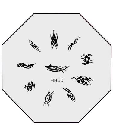 Stamping template # HB-60 tribals