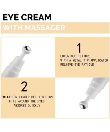 Eye Cream for Dark Circles and Puffy Eyes - Snail Peptide Energetic Eye Roll-On - Eye Bags Remover Eye Cream Anti aging - Under Eye Roller cream - Reduce Lines Wrinkles Puffiness and Dark Circles (1) - Buy Online on SooperMarket.com