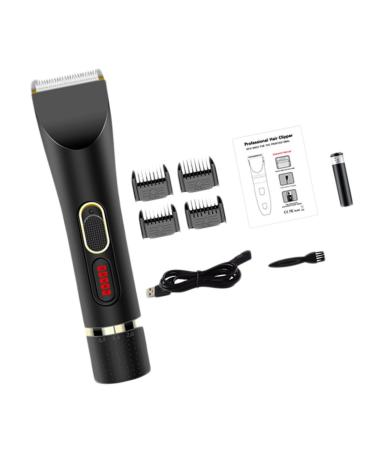 Beavorty 1pc Home Hair Clippers Hair Trimmer Electric Hair Trimmer Household Electric Clippers Black Hair Clippers Home Hair Trimmer