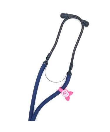 Stethoscope Charms Clip - Medical Gift (Pig)
