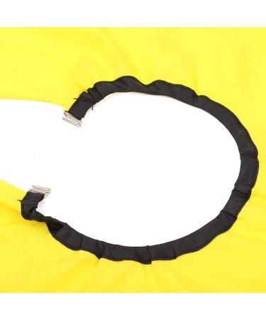 Hairdressing Cape Professional Hairdressing Apron Hair Cutting Dyeing Hairdresser Adjustable Dress Cape Hairdressing Apron Yellow for Barbers and Hairdressers 130 x 120cm - Buy Online on SooperMarket.com