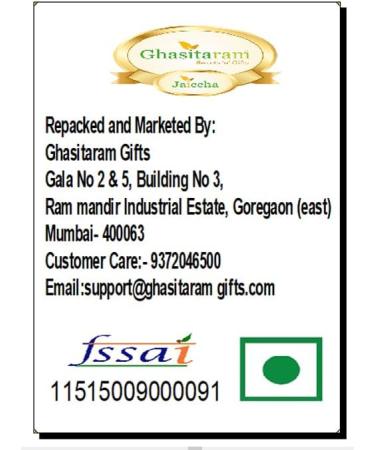 Ghasitaram Gifts Rakhi for Brother Rakhis Online - 6518 Fancy Thread Rakhi with 100 GMS of Dryfruits Mix Can - Buy Online on SooperMarket.com