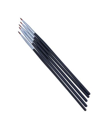 HAPINARY 5pcs Fine Eyeliner Brush Eyeliner Lip Mask Brush Cosmetic Lip Brush Gel Eyeliner Lip Gloss Fiber