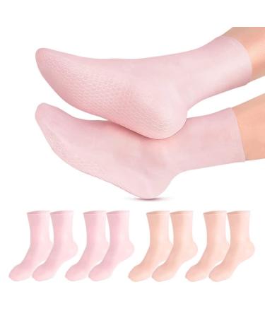 Moisturizing socks aloe socks silicone socks foot spa-gel silicone socks for women pedicure socks to repair dry feet callus dry cracked skin