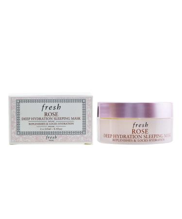 Fresh Rose Deep Hydration Sleeping Mask x2 - 15ml/0.5oz - Replenishes and Locks in Hydration - Buy Online on SooperMarket.com