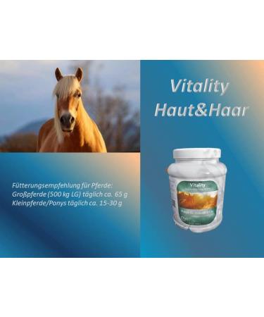 Herbal Mixture Vitality Skin & Hair Active Pellets for Horses - Grain-Free Coat Change & Mud Fever Relief | Barbara Seitz 1000g - Buy Online on SooperMarket.com