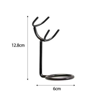 Predolo Metal Razor & Brush Stand for Men - Stable Hairdresser Accessory for Home & Shower | Perfect Birthday Gift - Buy Online on SooperMarket.com