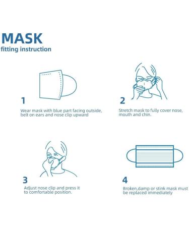 iCOOLIO Surgical Masks - Medical Face Masks (Black) | Disposable 50 Pack International Shipping - Buy Online on SooperMarket.com