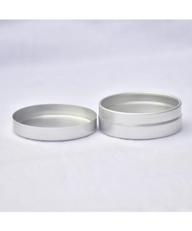 Zeoabsy 12-Piece 15ml Silver Aluminum Cans - Empty Tin Boxes for DIY Ointments Cosmetics & Candle Making - Buy Online on SooperMarket.com