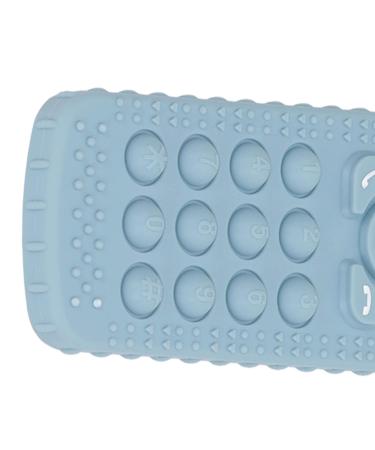 Portable Remote Control Shaped Teething Toy for Babies - Blue - Buy Online on SooperMarket.com