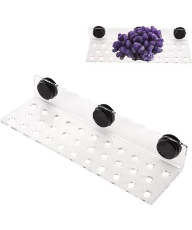 Cikonielf Magnetic Acrylic Coral Rack Holder - 32 Hole Transparent Aquarium Coral Question Holder - Buy Online on SooperMarket.com