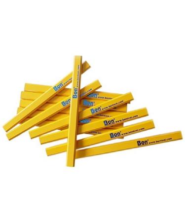 Bon Tool 84-293 Pencil - Yellow Casing Medium Black Lead - (12/Pkg)