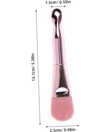 Mikinona Double-headed Facial Treatment Brush Facial Mask Brush Grubber Mask Brushes for Facials Mask Brush Applicator Salon Facial Women Mud Mask Brush Cream Spoon Aluminum Tube - Buy Online on SooperMarket.com