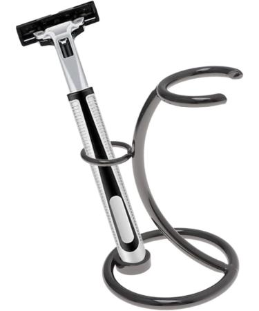 Angoily Manual Razor Stand for Men - Stylish Shaving Brush Holder & Razor Rack Hanger | Ideal for Shaving Set & Accessories | International Shipping Available - Buy Online on SooperMarket.com
