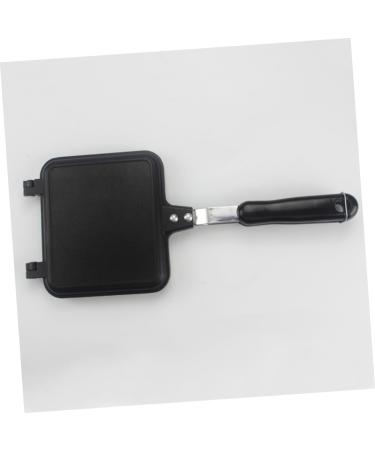 OUNONA 1pcs Egg Pan Japanese Egg Cooker Pan Square Frying Pan Crepe Maker Non Stick Skillet Loaf Bread Pan Fish Grill Skillet Buger Pan Grill Pan Griddle Non Stick Pan Bakeware Mold M Black - Buy Online on SooperMarket.com