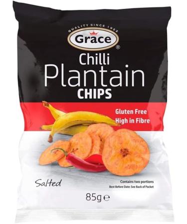 Grace Chilli Plantain Chips 85g (Pack of 3) - Buy Online on SooperMarket.com