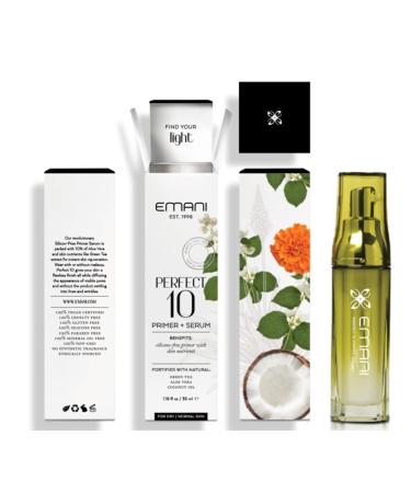 EMANI Perfect10 Primer Serum 1.35 fl oz - Vegan Cosmetics - Buy Online on SooperMarket.com