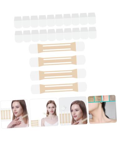 NOLITOY 4pcs Neck Lift Stickers Lifting Belt Loose Skin Tape Neck Lifting Tape for Women Swan Neck The Face - Buy Online on SooperMarket.com