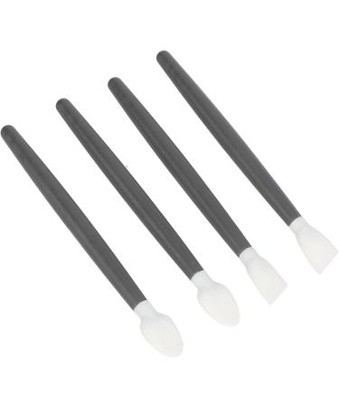 Reusable Swabs Durable Flexible 4 Pieces Silicone Makeup Brush Multipurpose Waterproof Compact for Lip Makeup - Buy Online on SooperMarket.com