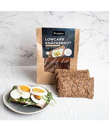 Low Carb Organic Crispbread with Sunflower Seeds - Healthy Snack for Your Diet - Buy Online on SooperMarket.com