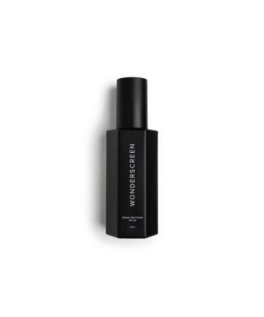 DIME Beauty Wonderscreen Facial Sunscreen SPF 30  Non-Whitening  Broad Spectrum and Non Greasy Face Moisturizer with SPF and Sun Protection