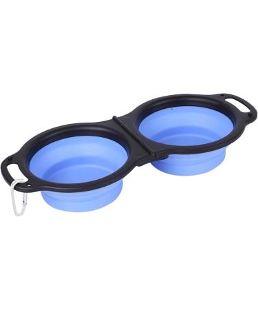 Buy Foldable Silicone Meal Cones & Double Dog Bowls | Portable Pet Feeders for Travel & Camping - Buy Online on SooperMarket.com